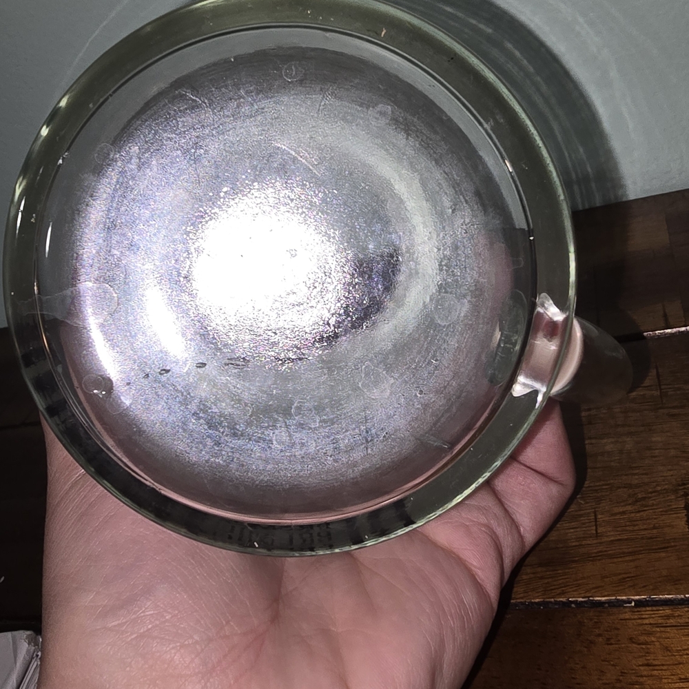 Bench Transparent Glass Pitcher - Picture 4 of 4